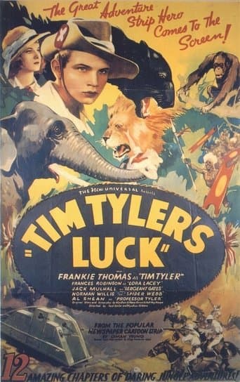 Movie poster for Tim Tyler's Luck