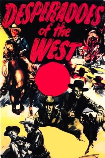 Movie poster for Desperadoes of the West