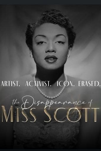 Movie poster for The Disappearance of Miss Scott