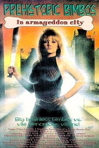Movie poster for Prehistoric Bimbos in Armageddon City
