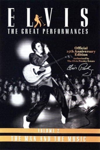 Movie poster for Elvis The Great Performances Vol. 2 The Man and the Music