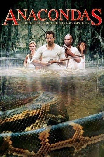 Movie poster for Anacondas: The Hunt for the Blood Orchid
