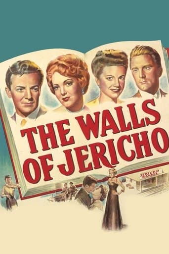Movie poster for The Walls of Jericho