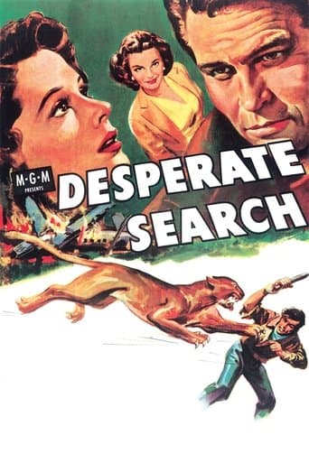 Movie poster for Desperate Search