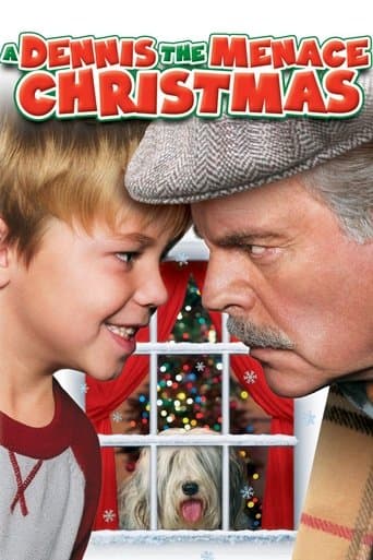 Movie poster for A Dennis the Menace Christmas