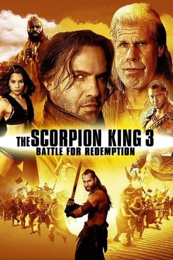 Movie poster for The Scorpion King 3: Battle for Redemption