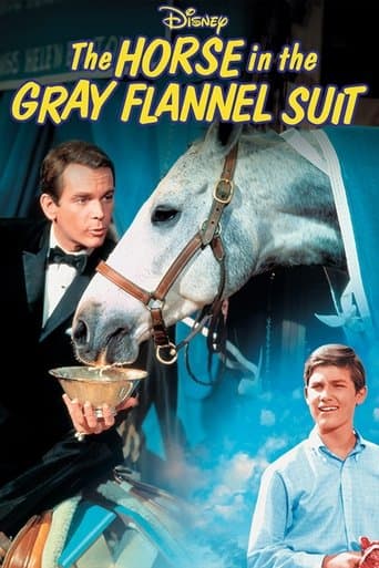 Movie poster for The Horse in the Gray Flannel Suit