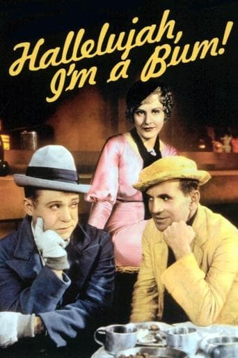 Movie poster for Hallelujah, I'm a Bum