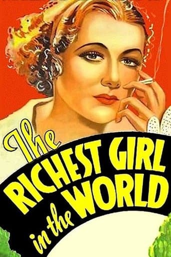 Movie poster for The Richest Girl in the World