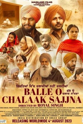 Movie poster for Balle O Chalaak Sajjna