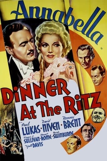 Movie poster for Dinner at the Ritz