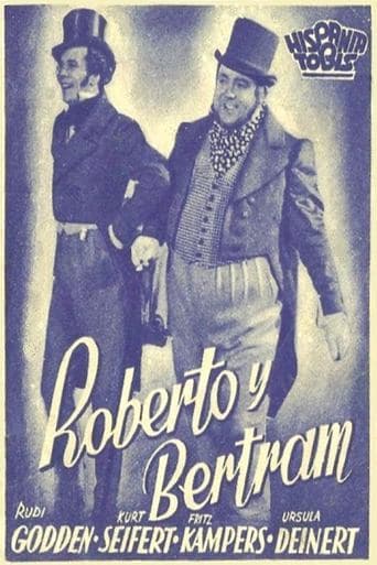 Movie poster for Robert and Bertram
