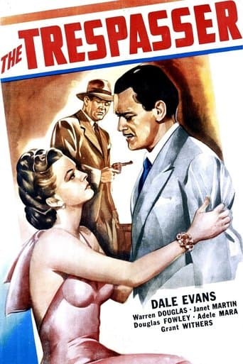 Movie poster for The Trespasser