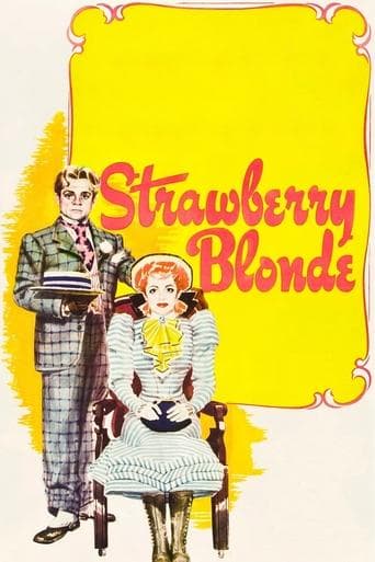 Movie poster for The Strawberry Blonde