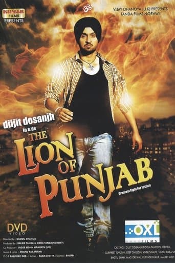 Movie poster for The Lion of Punjab