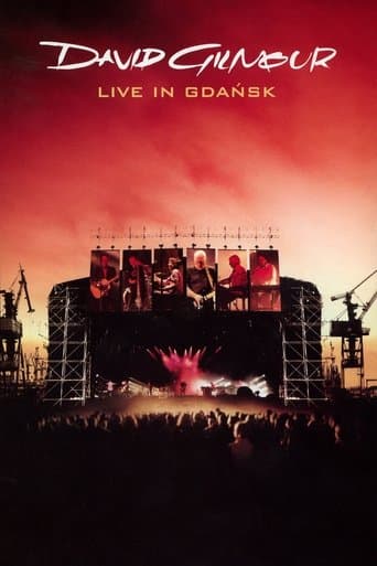 Movie poster for David Gilmour : Live In Gdańsk