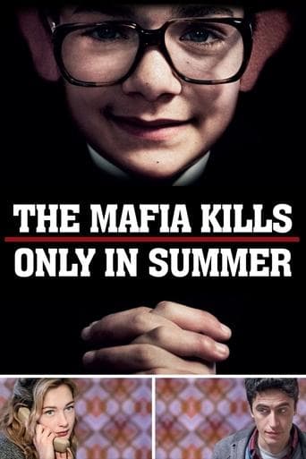 Movie poster for The Mafia Kills Only in Summer