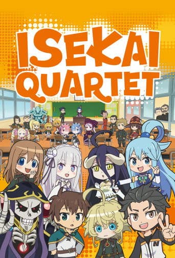 Movie poster for Isekai Quartet
