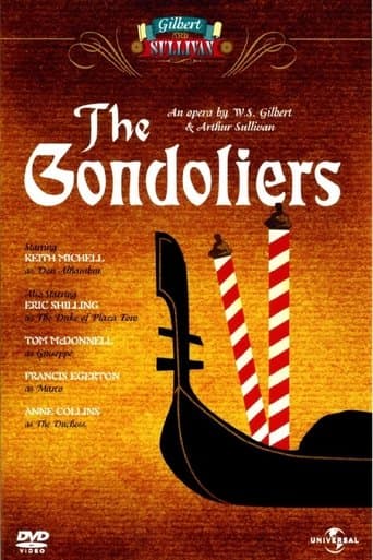 Movie poster for The Gondoliers