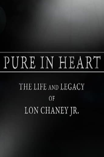 Movie poster for Pure in Heart: The Life and Legacy of Lon Chaney, Jr.