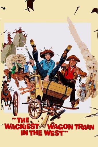 Movie poster for The Wackiest Wagon Train in the West