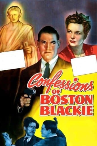 Movie poster for Confessions of Boston Blackie