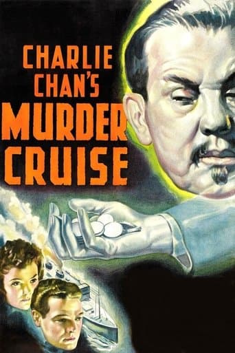 Movie poster for Charlie Chan's Murder Cruise