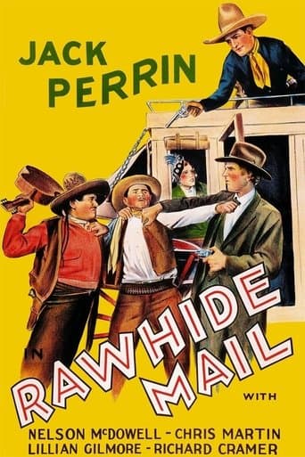 Movie poster for Rawhide Mail
