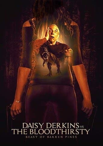 Movie poster for Daisy Derkins vs. The Bloodthirsty Beast of Barren Pines!
