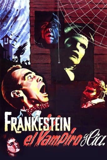 Movie poster for Frankenstein, the Vampire and Company