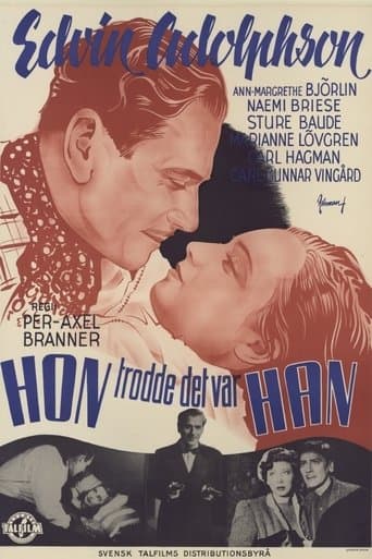 Movie poster for Hon trodde det var han