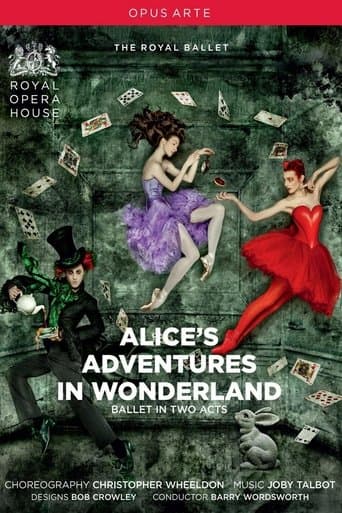 Movie poster for Alice's Adventures in Wonderland (The Royal Ballet at the Royal Opera House)