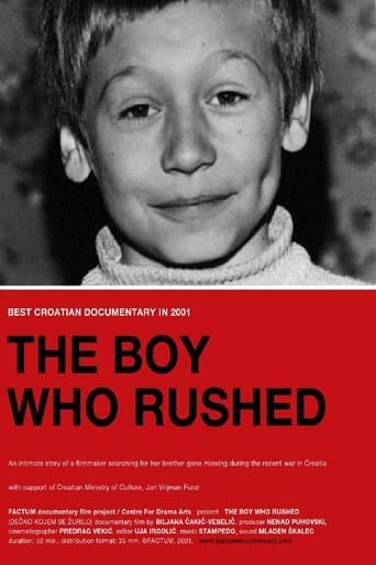 Movie poster for The Boy Who Rushed