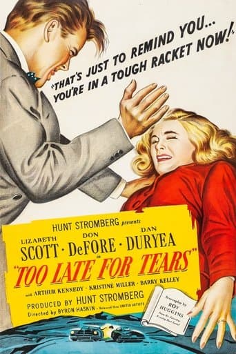 Movie poster for Too Late for Tears