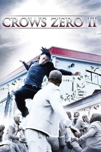 Movie poster for Crows Zero II