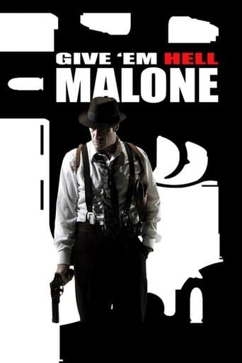 Movie poster for Give 'em Hell, Malone