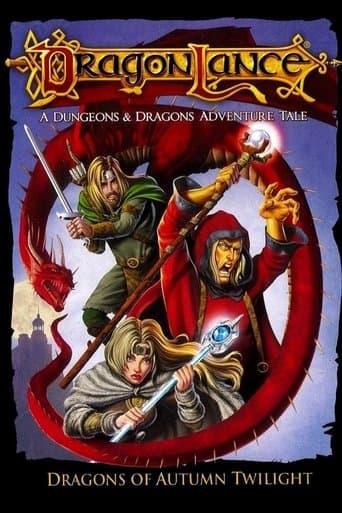 Movie poster for Dragonlance: Dragons of Autumn Twilight