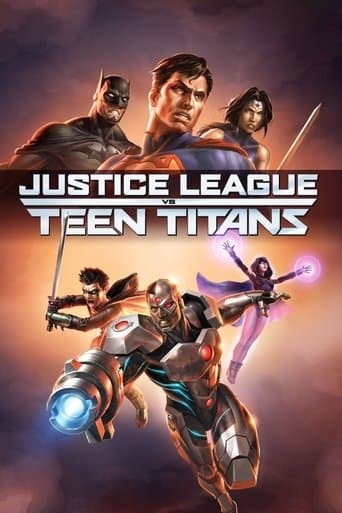 Movie poster for Justice League vs. Teen Titans