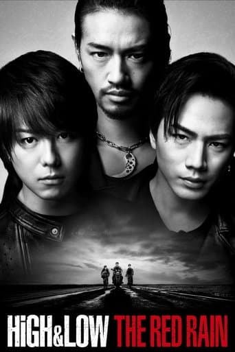 Movie poster for High & Low The Red Rain