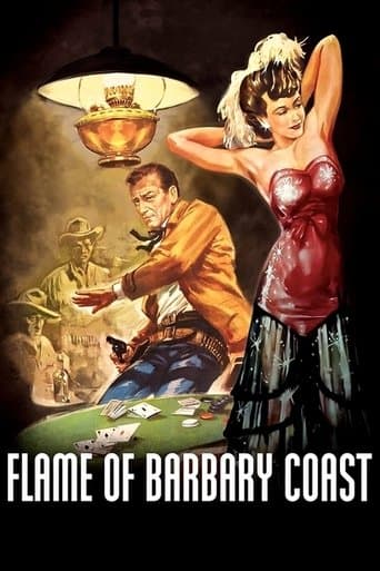Movie poster for Flame of Barbary Coast
