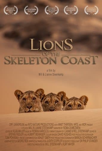 Movie poster for Lions of the Skeleton Coast