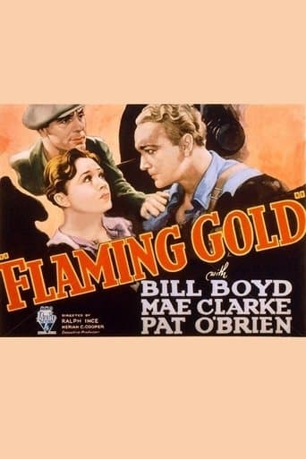 Movie poster for Flaming Gold