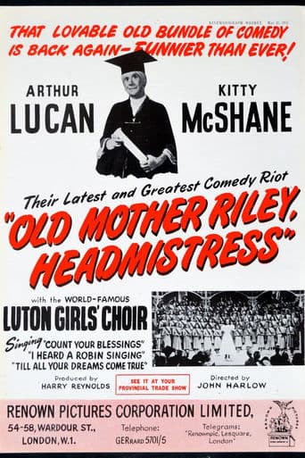 Movie poster for Old Mother Riley, Headmistress