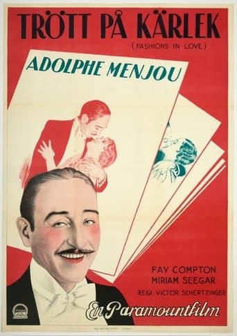Movie poster for Fashions in Love