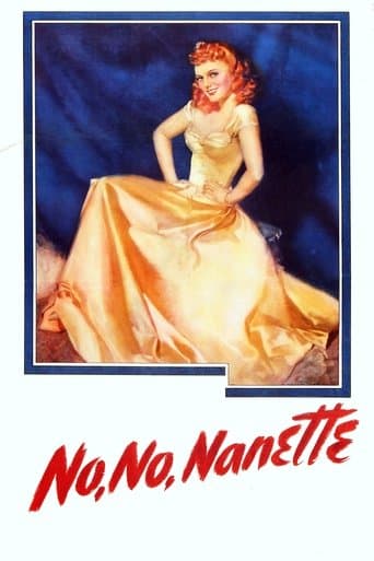 Movie poster for No, No, Nanette