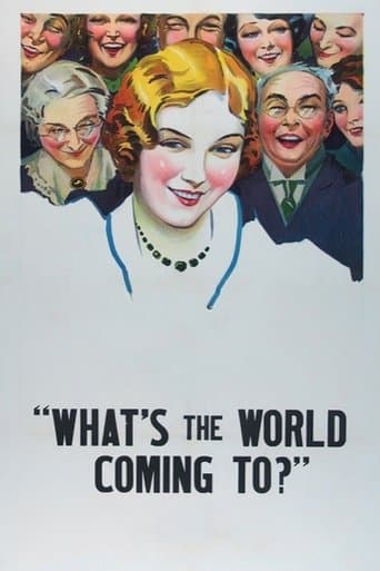 Movie poster for What's the World Coming To?