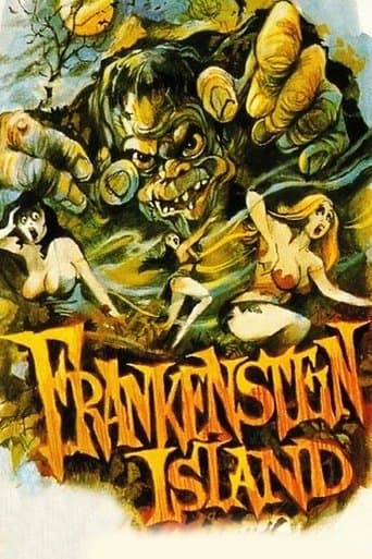 Movie poster for Frankenstein Island