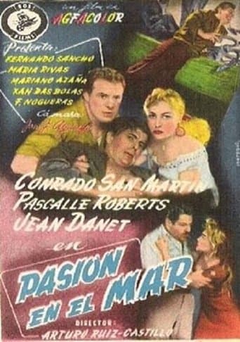 Movie poster for Pasión en el mar