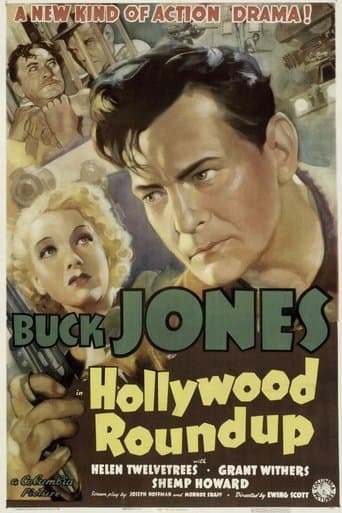 Movie poster for Hollywood Round-Up