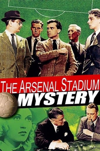 Movie poster for The Arsenal Stadium Mystery